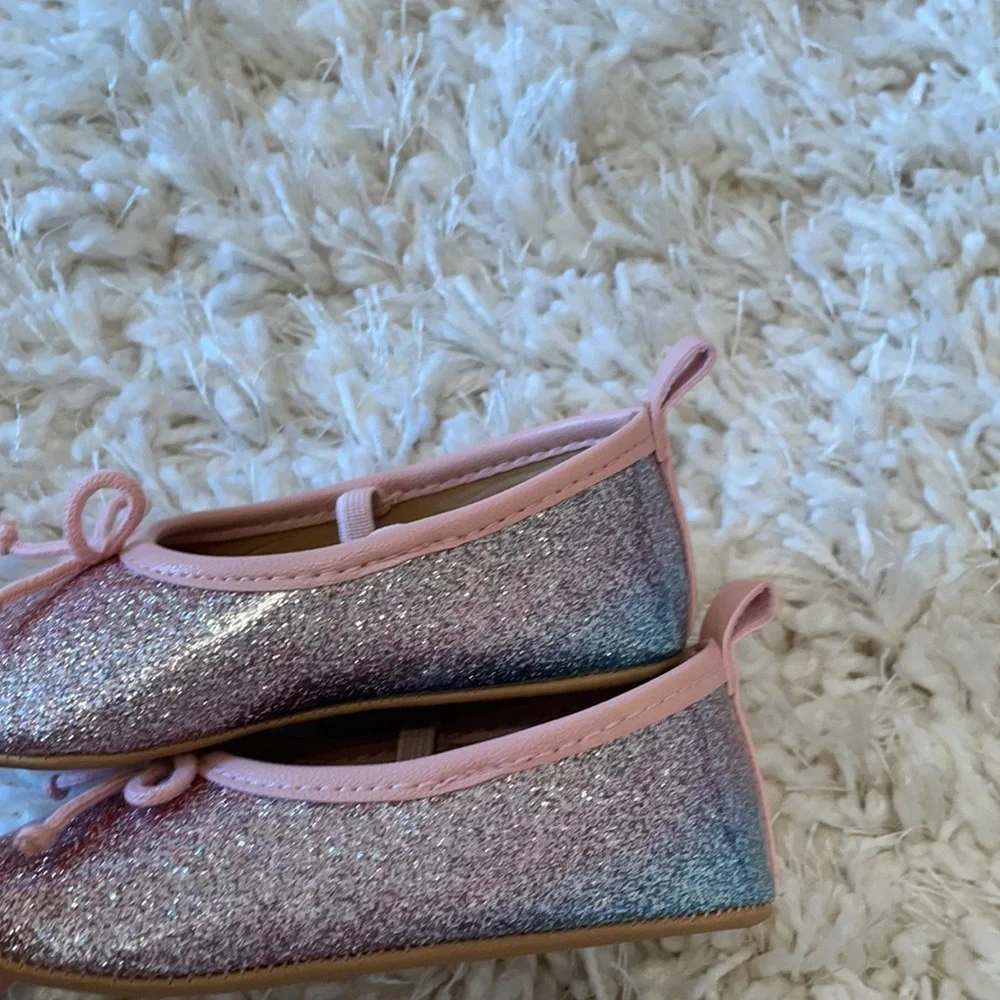 NWOT Old Navy Baby Girls Sparkly ballet flats!!!